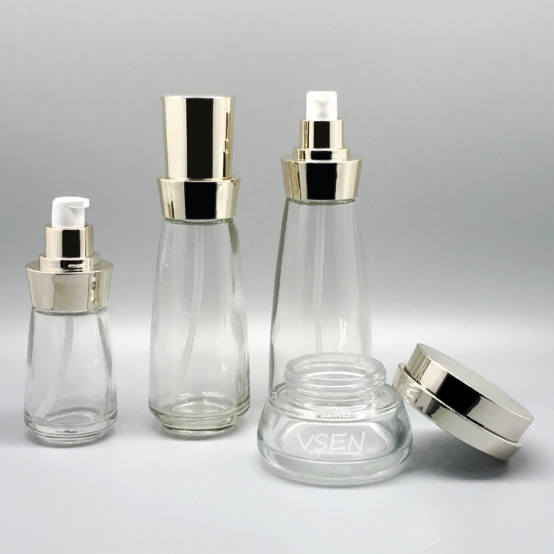 新款套装瓶子  猪肝色九游会·J9 - 官方网站|真人游戏第一品牌 绿色渐变膏(图6)